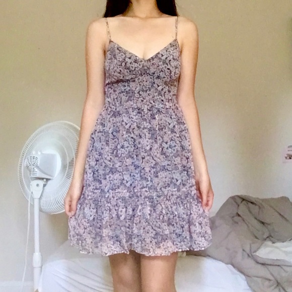 Floral chiffon dress - Picture 3 of 4